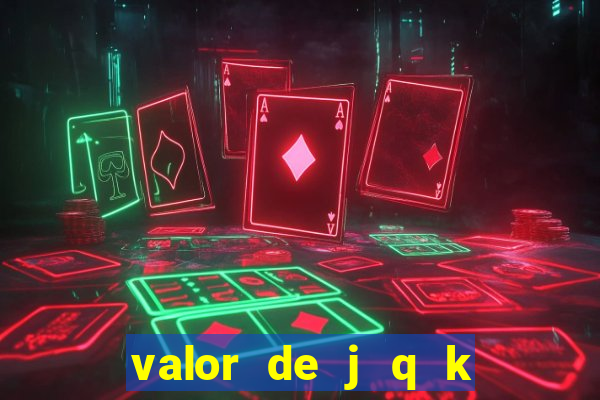 valor de j q k en blackjack